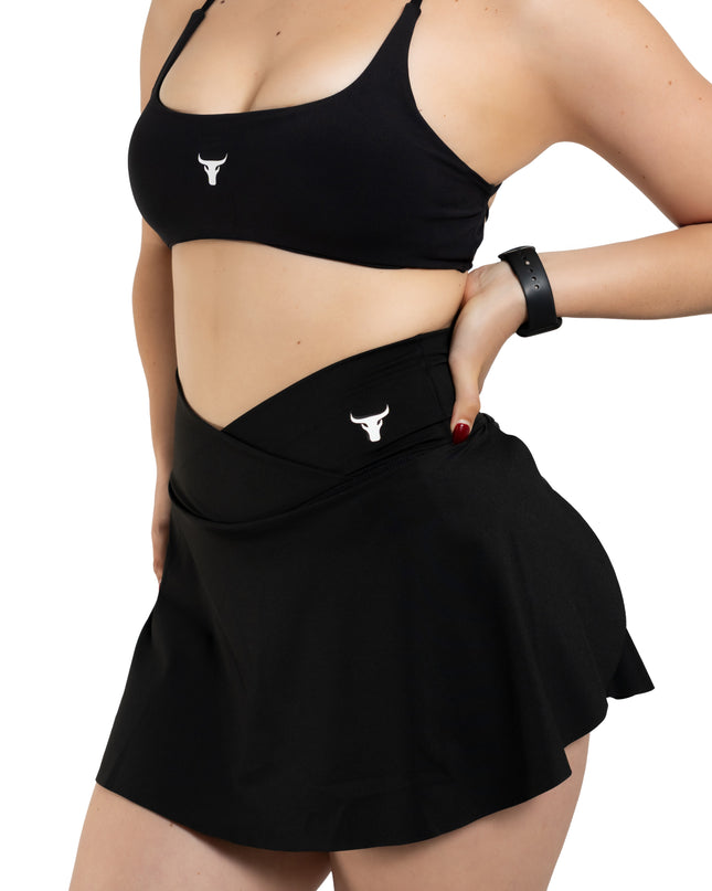 Falda CurveV Active Negra