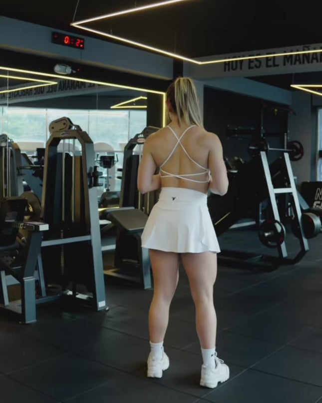 Falda CurveV Active Blanca